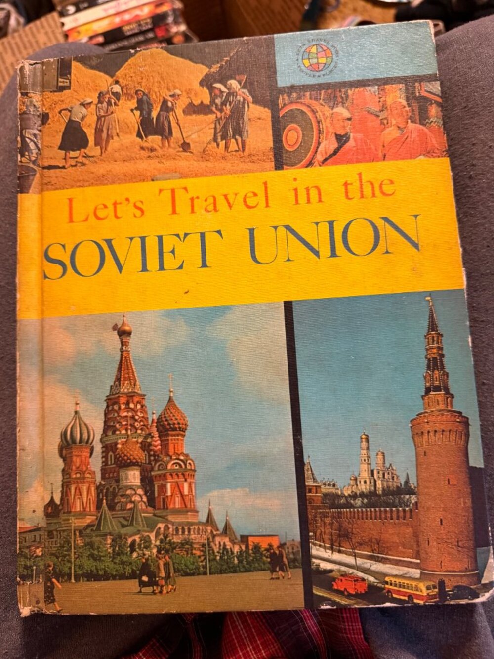 1960 Let's Travel in the Soviet Union Hardcover Book People & Places